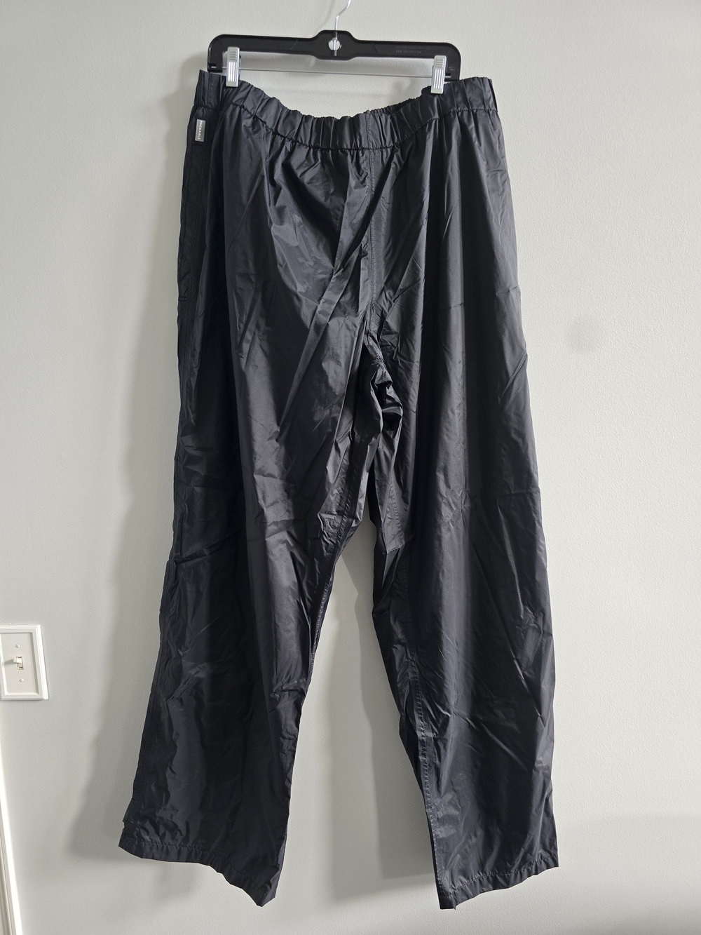 Columbia Packable Waterproof Breathable Rain Pants Men's XXL Black